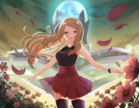 Pokémon Pokemon X and Y Serena Pokémon HD wallpaper Peakpx