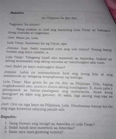 Paki Sagot Po Plssss Kailangan Lang Po Plsssss Lang Po Maawa Po Kayo