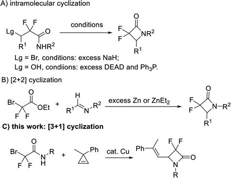 Copper Catalyzed [3 1] Cyclization Of Cyclopropenes Diazo Compounds And