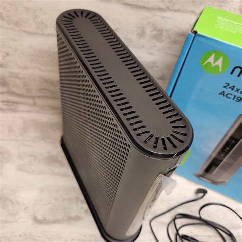 Motorola Mg7700 Modem Wifi Router Combo With Power Boost