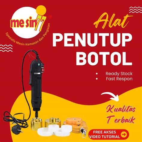 Alat Penutup Botol Manual Mesin Tutup Botol MESIN 77