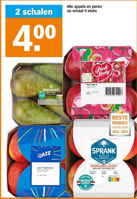 Alle Appels En Peren Op Schaal Stuks Aanbieding Bij Albert Heijn