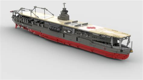 Ijn Akagi Aircraft Carrier From Bricklink Studio Bricklink