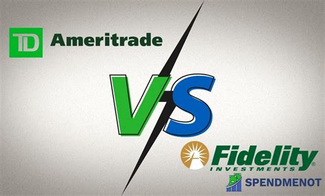 Fidelity Vs Td Ameritrade Side By Side Comparison Spendmenot