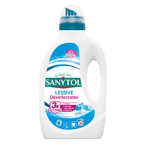 Lessive désinfectante et Antibactérienne Sanytol Grand Air SANYTOL