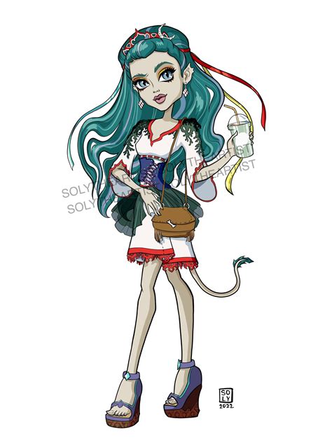 Artstation Monster High Oc