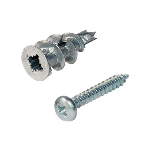 Ansoon Zinc Self Drilling Drywall Hollow Wall Anchors With Screws Kit