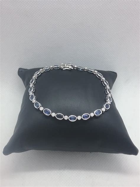 Bracelet Saphirs Diamants Pernet Joaillier Bijouterie