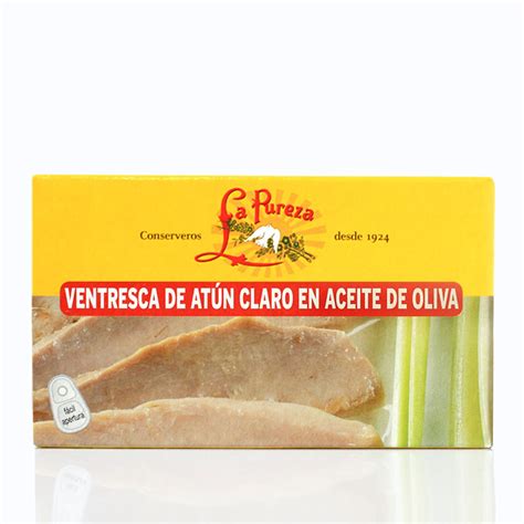 Ventresca De At N En Aceite De Oliva Conservas De Pescados La Pureza S L