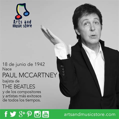 Cuando Cumpla 74 Hoy Es Ese Día ¡feliz Cumpleaños Paulmccartney