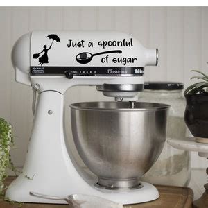 Kitchen Aid Svg Just a Spoonful of Sugar Svg Svg File Dxf File Png File Silhouette Cut File ...