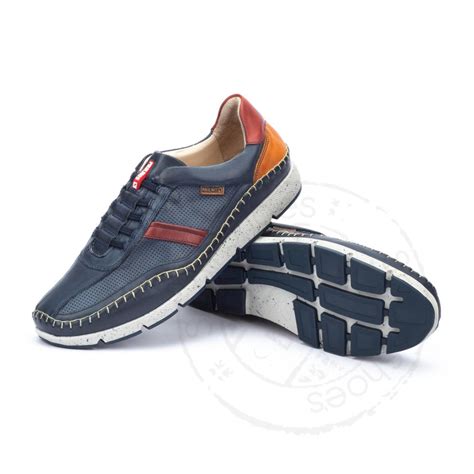 Купить мужские кроссовки pikolinos m4u-6046c1 blue из натуральной кожи ...