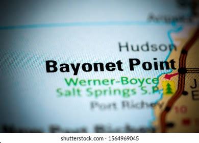 Bayonet Point Florida Usa On Map Stock Photo 1564969045 | Shutterstock