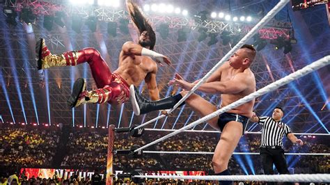 Gunther Kicks Mustafa Ali Into Orbit WWE Night Of Champions Highlights