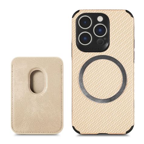 Iphone 14 Pro Max Woven Textured Leather Case With Magsafe And Rfid