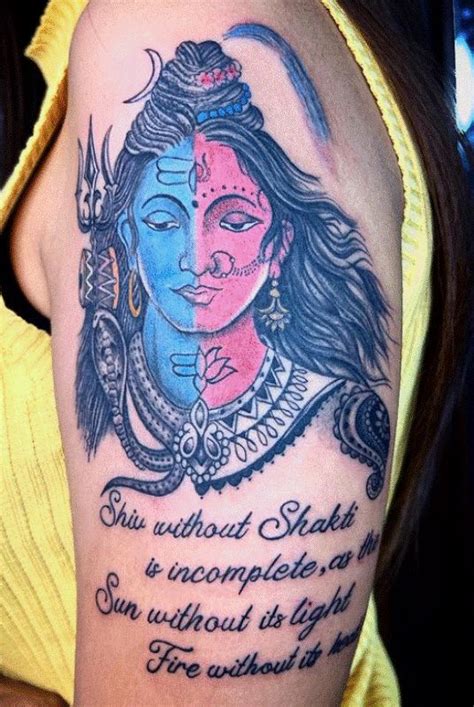 20+ Amazing Shiv Parvati Tattoo Design with Meanings and Ideas - Body ...