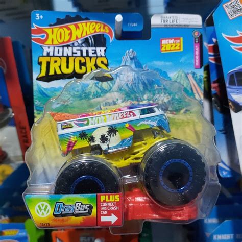Jual Hotwheels Hot Wheels Monster Trucks Volkswagen Drag Bus Hawai Shopee Indonesia