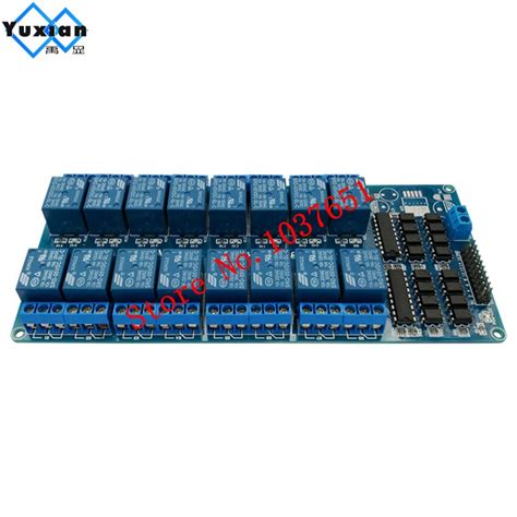 5V 16 kanałowy moduł przekaźnikowy dla arduino ramię PIC AVR DSP