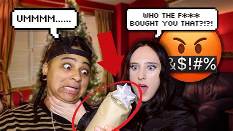 Another Girl Sent Me A Christmas Present Prank On Girlfriend