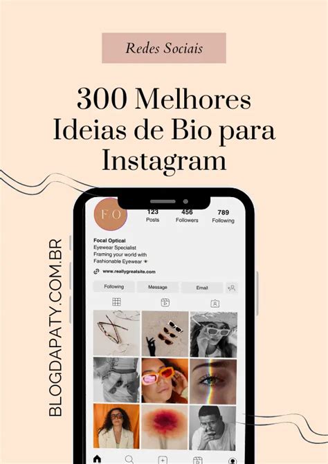 Ideias De Bio Para Instagram Paty