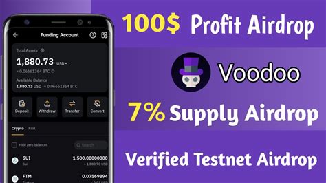 VooDoo Testnet Airdrop 100 Airdrop Today New Crypto Loot Today