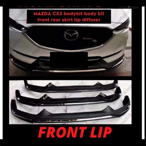 MAZDA CX5 Bodykit Body Kit Front Rear Skirt Lip Diffuser Shopee Malaysia