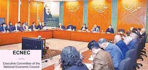 Ecnec Approves Development Projects Worth Rs12018b