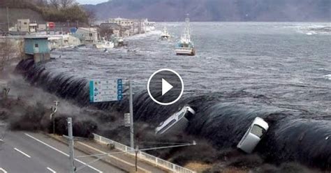 Scary Tsunami Footage In Japan