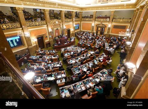 The Utah House Of Representatives Is Shown During The Final Night Of