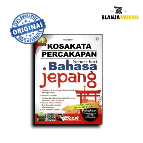 Jual Buku Belajar Bahasa Jepang Kosakata Sehari Hari Percakapan Bahasa