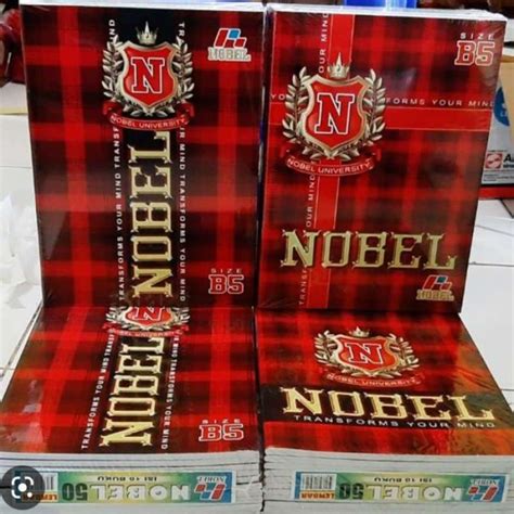 Jual Buku Tulis Nobel Satu Pack Isi Lembar X Buku Pack Di