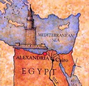 Eye witness accounts of the Lighthouse of Alexandria, one of the ...