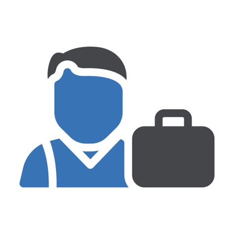 Employee Generic Blue Icon