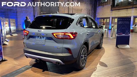 Ford Escape Phev In Vapor Blue Live Photo Gallery