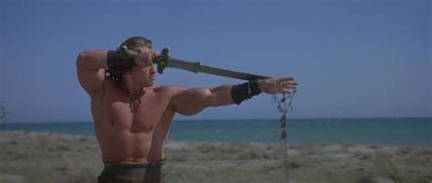 AusCAPS Arnold Schwarzenegger Nude In Conan The Barbarian