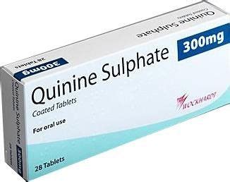 Quinine Sulfate 300mg Tablets 28 Tablet S