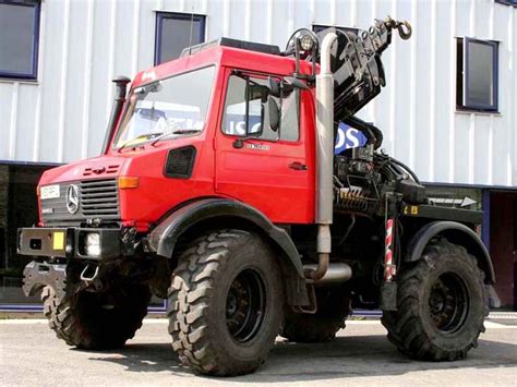 Unimog Kran Mercedes Lkw Traktoren