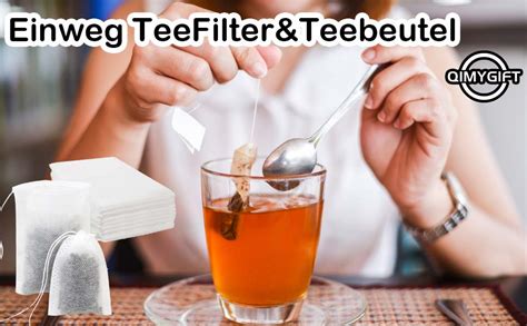 Qimygift Teebeutel F R Losen Tee St Ck Leere Teefilter F R Losen