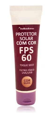 Belladona Protetor Solar Fps Toque Seco Cor Nude g Essência Brasileira