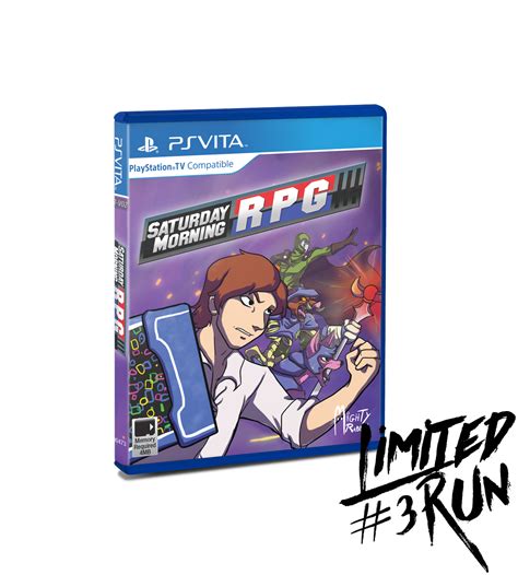 Limited Run 3 Saturday Morning Rpg Ps Vita Limited Run Games