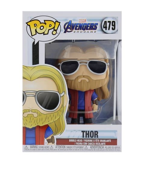 Funko Pop Marvel Avengers Endgame Casual Thor Vinyl Figure Figures