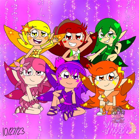 Fairies By Violetmoon404 On Deviantart