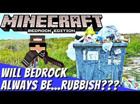 Minecraft Bedrock Is Broken Can WE Fix It