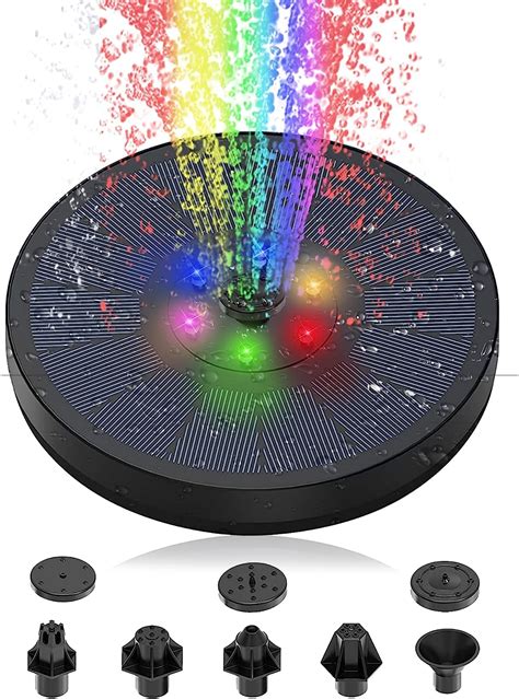 Fontana Solare Da 3 W Upgrade 2022 Pompa Solare Per Laghetto Pompa