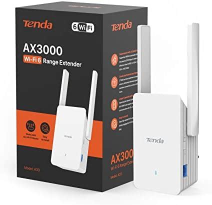 Tenda Repetidor Wi Fi 6 AX3000 Amplificador Señal WiFi Doble Banda 2