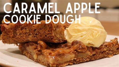 Caramel Apple Cookie Dough Montvale Bakes YouTube