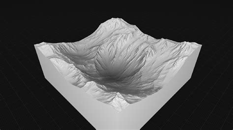 ArtStation - TERRAIN MOUNTAIN 09 4K | Game Assets