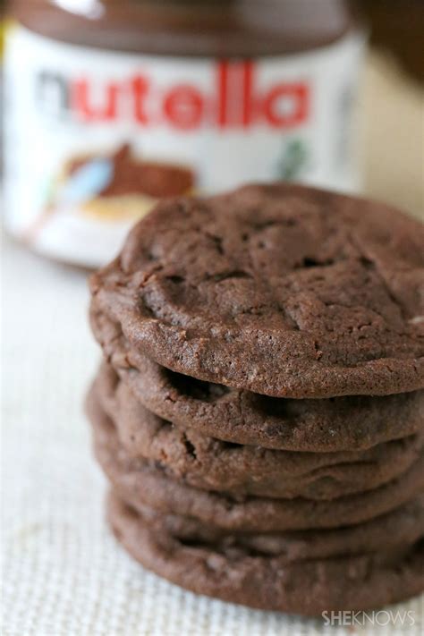 3 Ingredient Nutella Cookies Are The Easiest Dessert Youll Ever Make