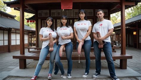 Soft Shadow 2 People Asian AI Gay Porn