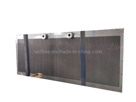 Engineer Machinery Bar Plate Fin Brazing Air Oil Cooler Heat Exchanger